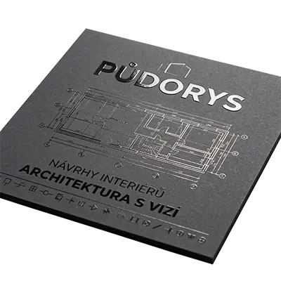 Povrchová úprava letáku: Parciální UV lak